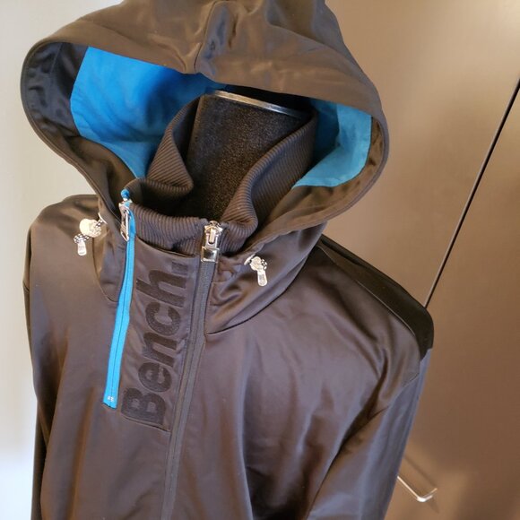 Bench Full-Zip Coat w/Hood XXL Ultra Blue & Black - Picture 1 of 7